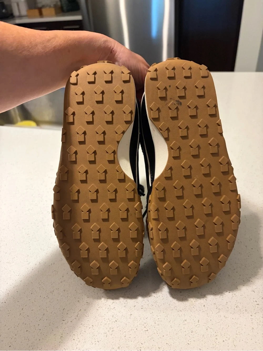 kate spade Black and Tan Women's Sneakers